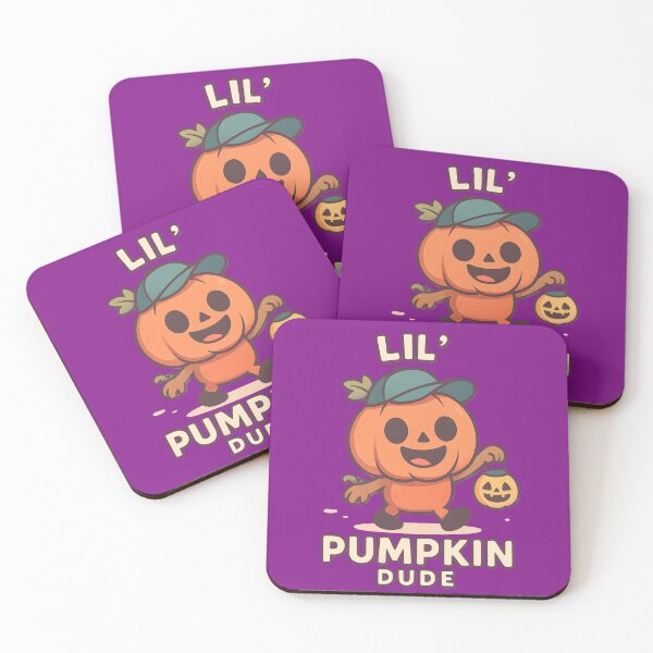 Item preview, Lil’ Pumpkin Dude – Cute Halloween Pumpkin Boy designed and sold by ClearPulse.