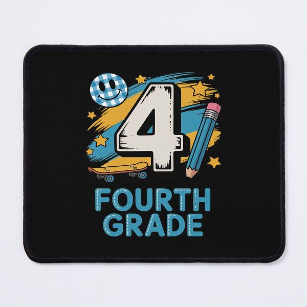 Item preview, Fourth Grade Checkered Smile Face Back To School Teacher designed and sold by Idarmotar.
