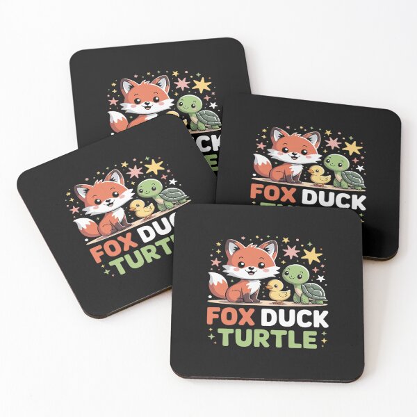 Item preview, Fox Duck Turtle Cute Animal designed and sold by Idarmotar.