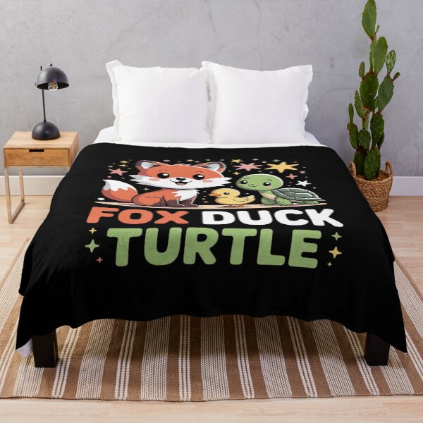 Item preview, Fox Duck Turtle Cute Animal designed and sold by Idarmotar.