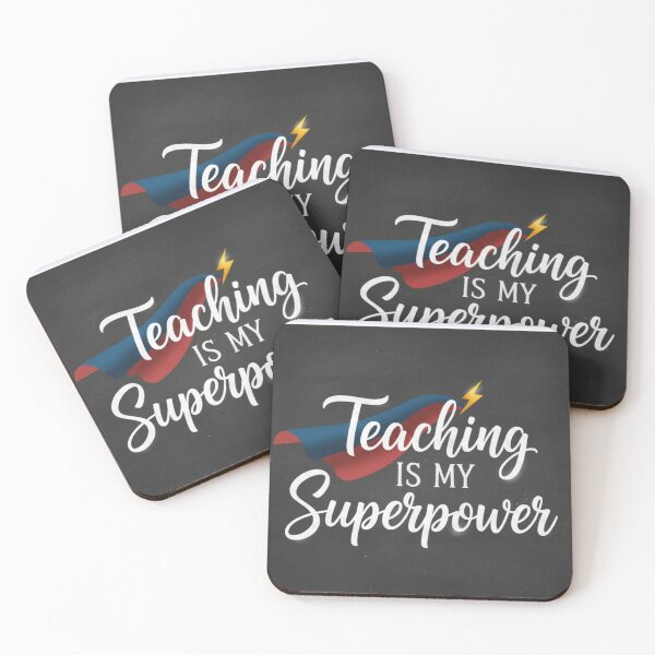 Item preview, Teaching is My Superpower designed and sold by Amr Darwish Graphic designer.