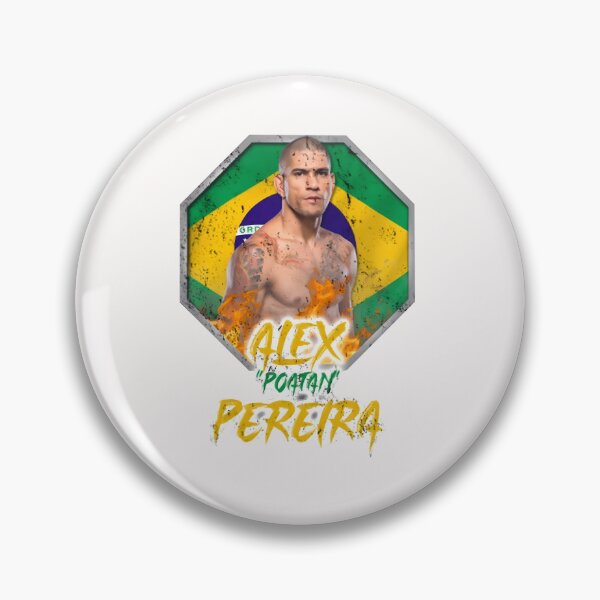Item preview, Alex Poatan Pereira designed and sold by MythicMosaics.