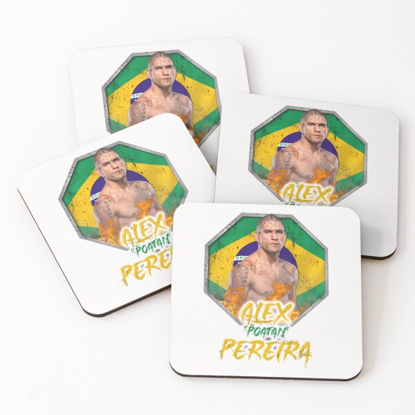 Item preview, Alex Poatan Pereira designed and sold by MythicMosaics.