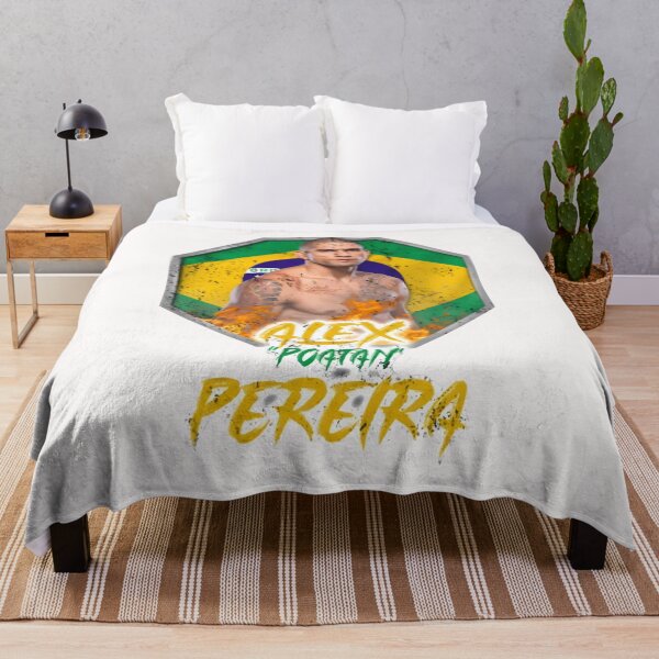 Item preview, Alex Poatan Pereira designed and sold by MythicMosaics.
