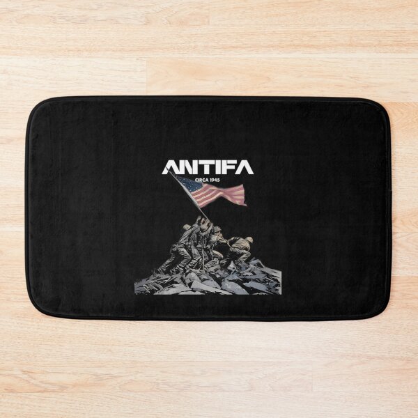Item preview, Antifa - Anti Fascist Action circa 1945, Democracy ,No Kings in America designed and sold by Haupalette.