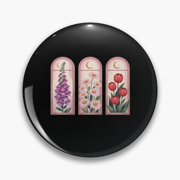 Artikelvorschau, Foxglove Daisy Tulip Floral entworfen und verkauft von Idarmotar.