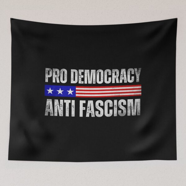 Item preview, Antifa -  Anti Fascist Action circa 1945, Democracy ,No Kings in America designed and sold by Haupalette.