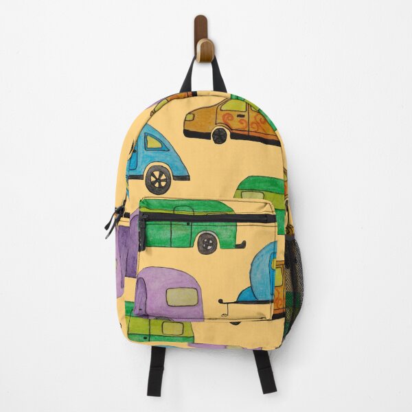 Item preview, Camping caravans pattern designed and sold by LitchiArt.