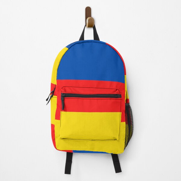 Item preview, Horizontal Stripes Pattern – Yellow, Blue & Red Bold Stripe Design designed and sold by Cultradesign.