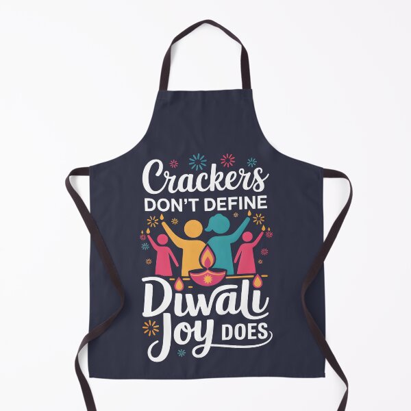 Item preview, Crackers Don’t Define Diwali Joy Does – Meaningful Festival Design designed and sold by Jollys-ArtShop.