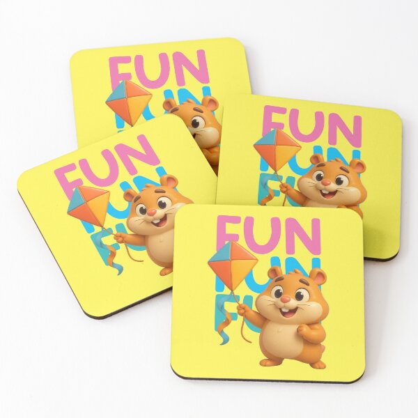 Item preview, funny hamster, kite flying designed and sold by Mauswohn.