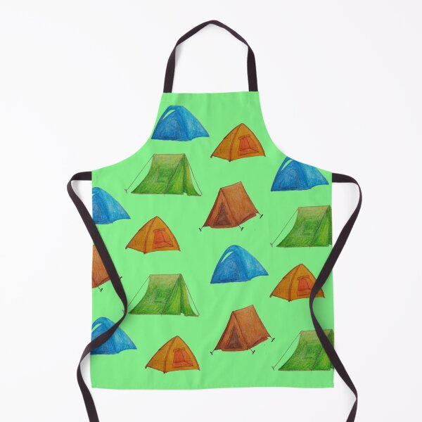 Item preview, Camping tents pattern designed and sold by LitchiArt.
