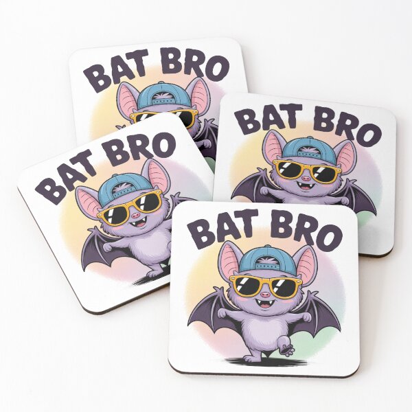 Item preview, Bat Bro – Cool Halloween Bat for Kids designed and sold by ClearPulse.