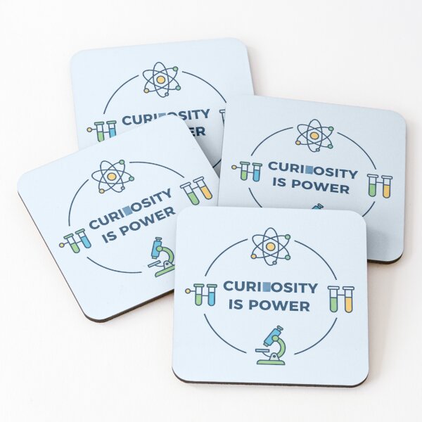 Item preview, Curiosity is Power – Science Education Design designed and sold by Amr Darwish Graphic designer.