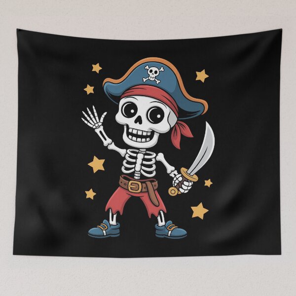 Item preview, Dab Kids Boy Dabbing Skeleton Pirate Spooky Halloween designed and sold by PunkNation-Arts.