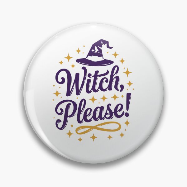 Item preview, Witch, Please! – Sassy Funny Halloween Quote designed and sold by Bold Doodles.