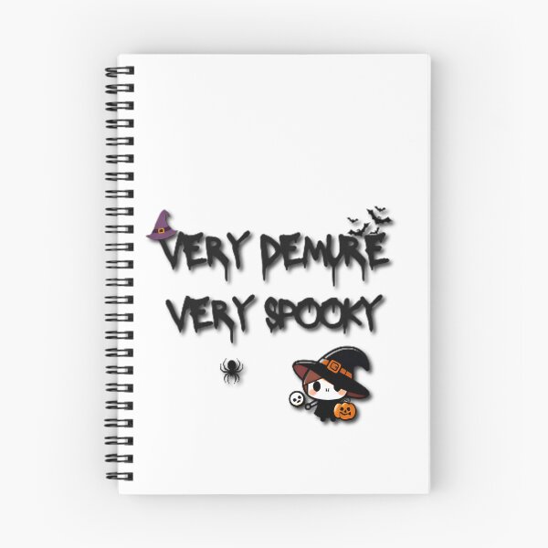 Item preview, "Very Demure Very Spooky Aesthetic Halloween Quote | Cute Witch Kawaii Design for Halloween 2025" designed and sold by Uramerstore.