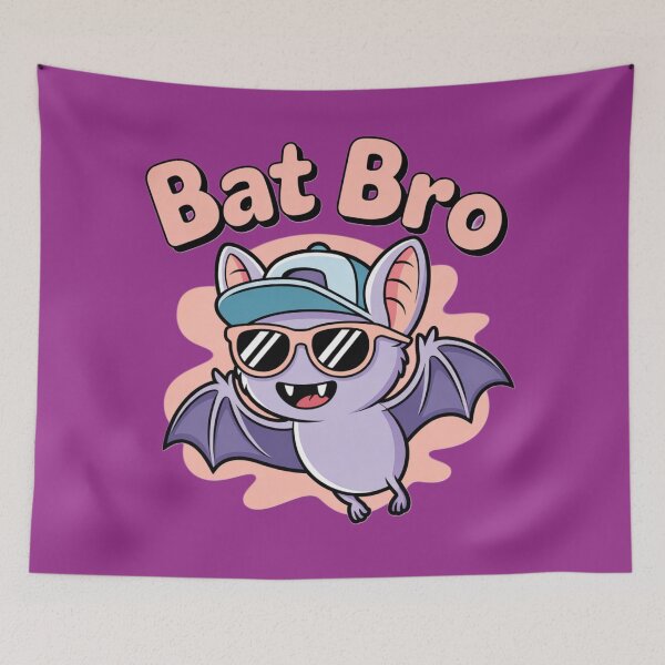 Item preview, Bat Bro – Cool Halloween Bat for Kids designed and sold by ClearPulse.