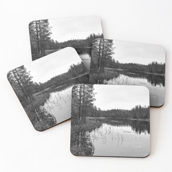 Item preview, Lake Jyrava. Kuusamo, Pieni karhunkierros 2025 bw designed and sold by Jouko Lehto Photography.