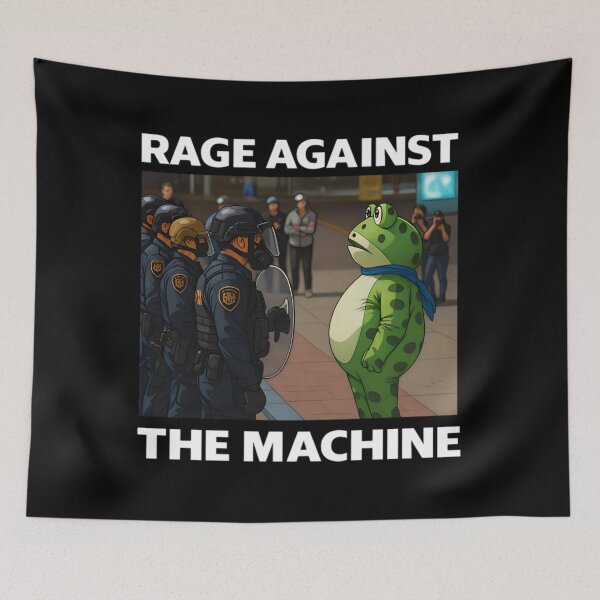 Item preview, Portland Frogs Together Strong, No Kings In America, No Kings designed and sold by Haupalette.