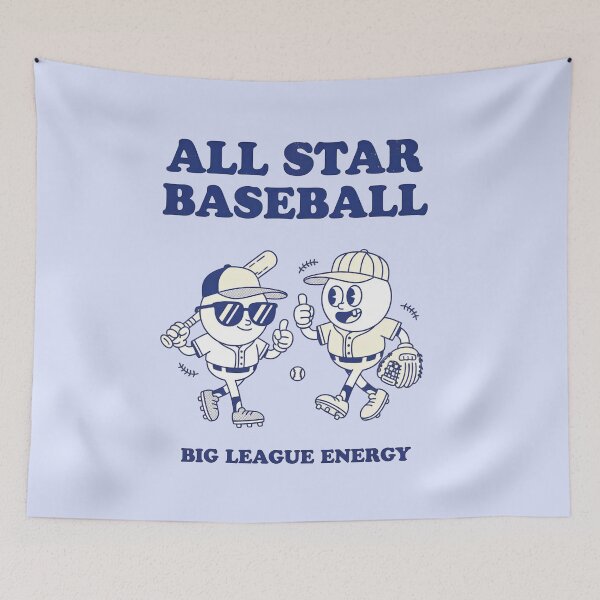 Item preview, All Star Baseball Big League Energy designed and sold by cozy corner co. .