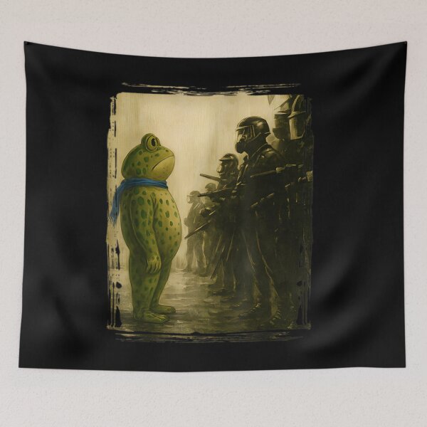 Item preview, Portland Frogs Together Strong, No Kings In America, No Kings designed and sold by Haupalette.