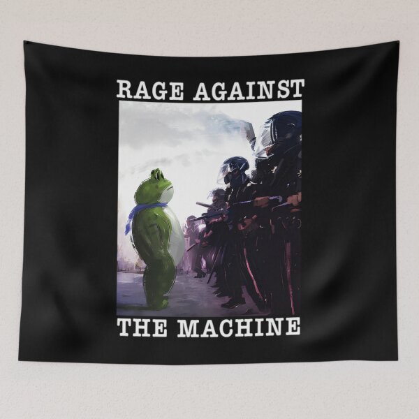 Item preview, Rage Against The Machine Portland Frog Protest, No Kings In America, No Kings designed and sold by Haupalette.