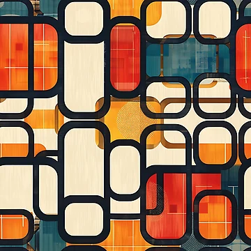 Artwork thumbnail, Enso Rounded Grid by KaitoJapanDesign