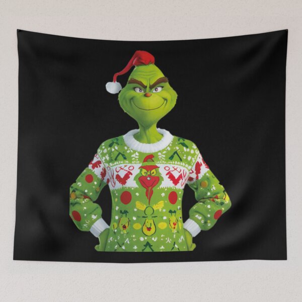 Item preview, The Grinch Ugly Christmas Sweater | Funny Holiday Character Design designed and sold by solonwmith6.