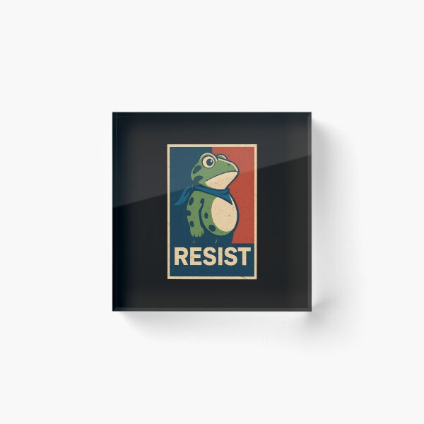 Item preview, RESIST Anti-Trump  Portland Frog Protest, No Kings In America, No Kings designed and sold by Haupalette.