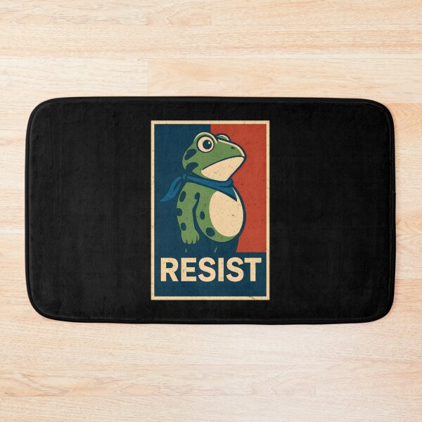 Item preview, RESIST Anti-Trump  Portland Frog Protest, No Kings In America, No Kings designed and sold by Haupalette.