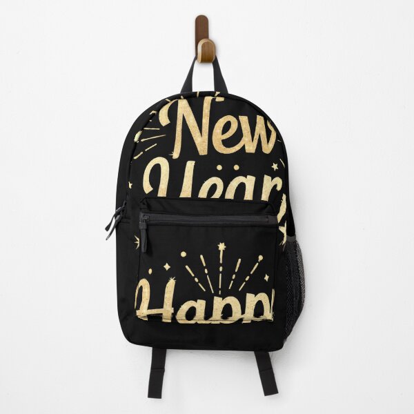 Item preview, Golden Fireworks Happy New Year designed and sold by sandrahofer-art.