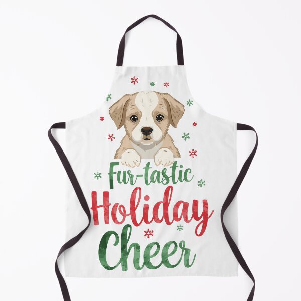 Item preview, Fur-tastic Holiday Cheer Dog Christmas T-Shirt Design designed and sold by DavidTeeStudio.