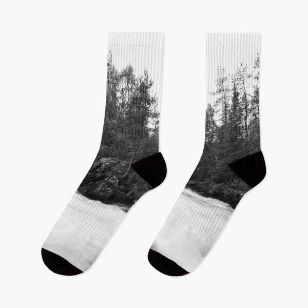 Item preview, Myllykoski whites. Kuusamo, Pieni karhunkierros 2025 bw designed and sold by Jouko Lehto Photography.