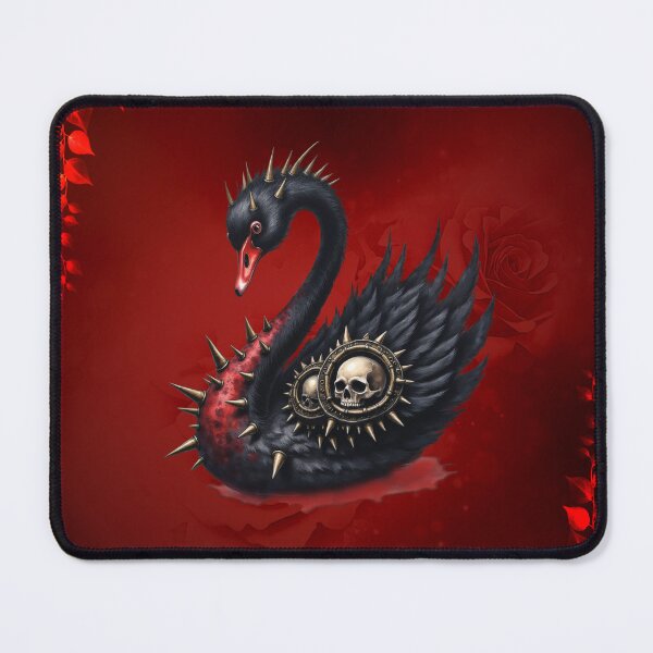 Item preview, Not Your Average Swan – Spikes, Skulls & Sass. designed and sold by nicky2342.