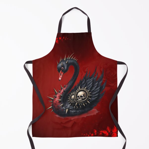 Item preview, Not Your Average Swan – Spikes, Skulls & Sass. designed and sold by nicky2342.