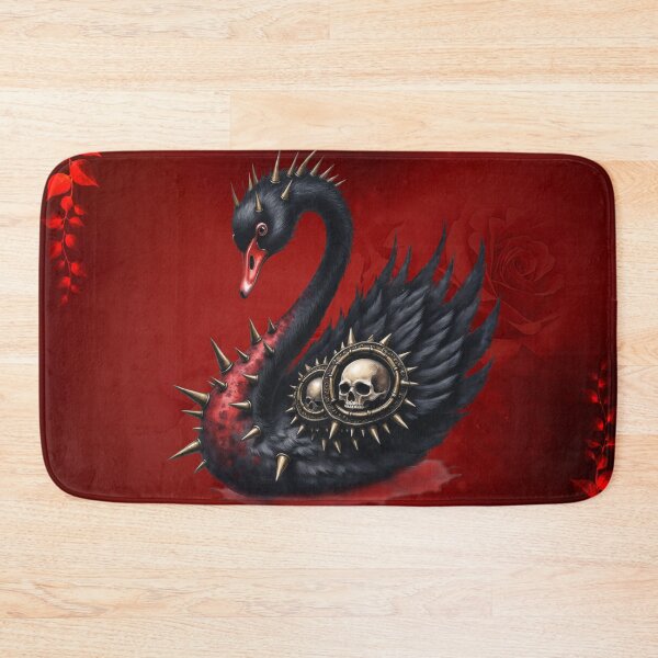 Item preview, Not Your Average Swan – Spikes, Skulls & Sass. designed and sold by nicky2342.