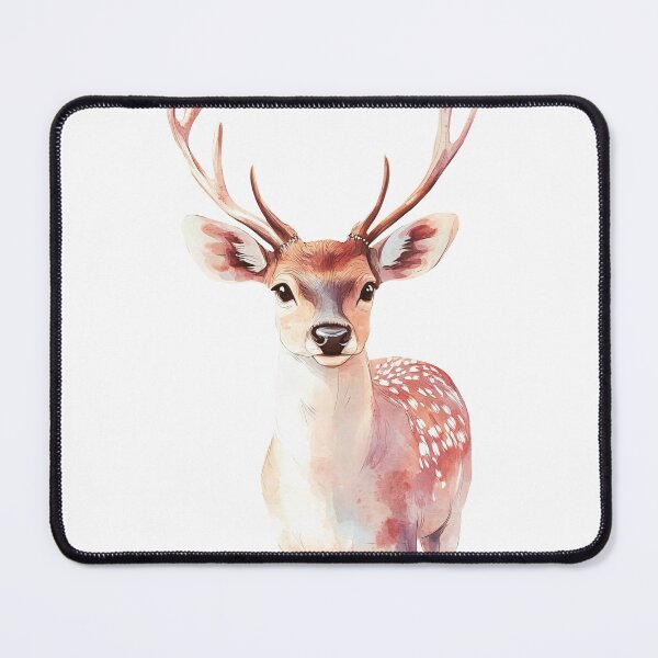 Item preview, Cute Watercolor Reindeer Illustration – Christmas Deer Art for Kids designed and sold by Art-Beans.