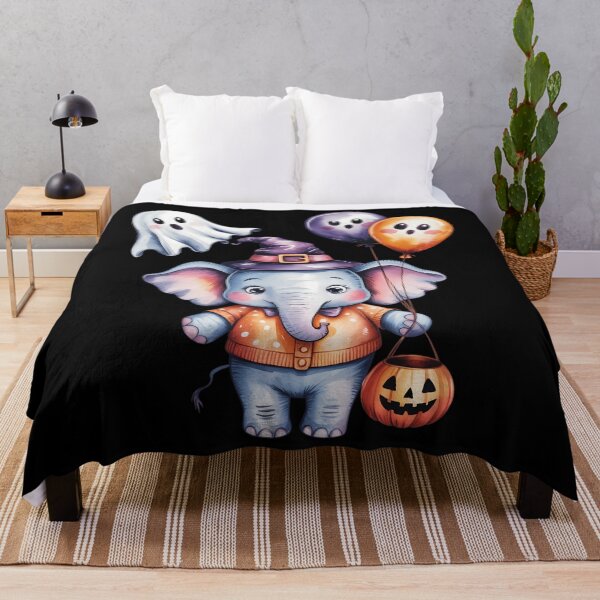 Item preview, Ephant witch spooky season vibe halloween designed and sold by HellD3vil-Art.