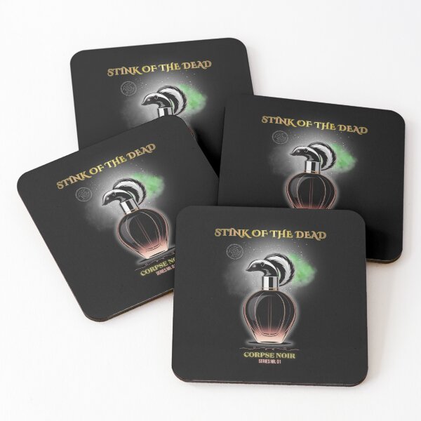 Item preview, Stink of the Dead – Corpse Noir | Skunk Perfume Parody Art designed and sold by Artur-GrafiTee.