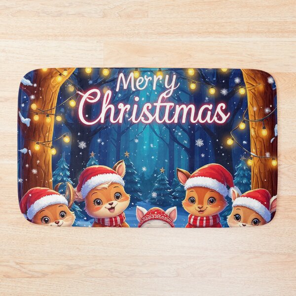 Item preview, Merry Christmas Forest Friends – Cute Holiday Animals designed and sold by AmetistLight.