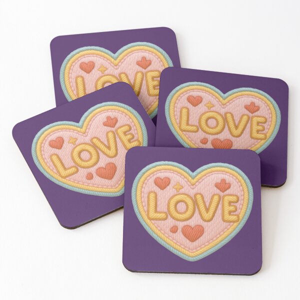 Item preview, embroidered heart designed and sold by Mauswohn.