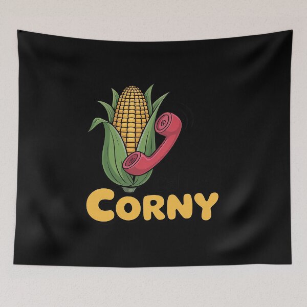 Item preview, Funny Cartoon Corn Cob Telephone Handset designed and sold by petrichorsworld.