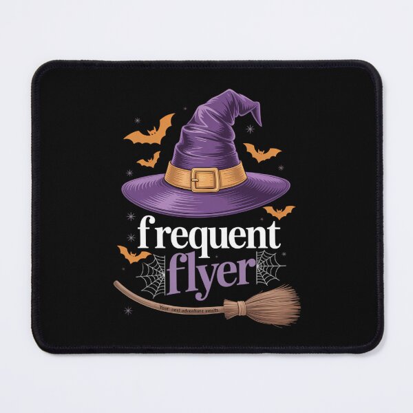 Item preview, Frequent Flyer Witch Autumn Halloween designed and sold by HellD3vil-Art.