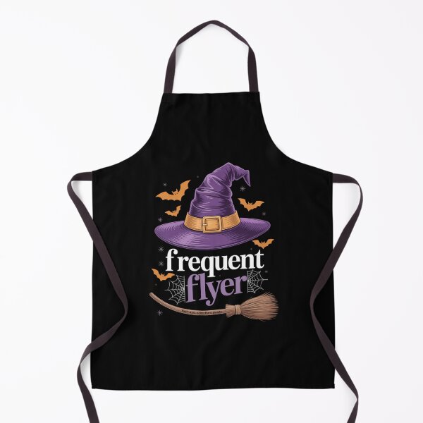 Item preview, Frequent Flyer Witch Autumn Halloween designed and sold by HellD3vil-Art.
