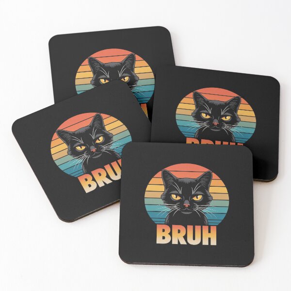 Item preview, Funny Cat Bruh designed and sold by petrichorsworld.