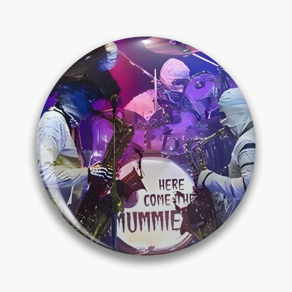 Item preview, The Mummies – Funk Rock Stage Art with Spooky Vibes designed and sold by donestufosaf.