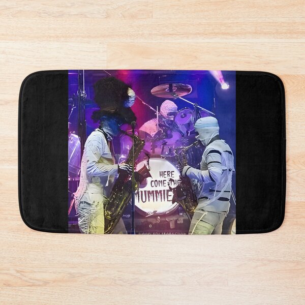 Item preview, The Mummies – Funk Rock Stage Art with Spooky Vibes designed and sold by donestufosaf.