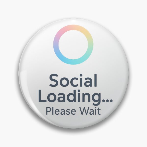 Item preview, Social loading…. designed and sold by Gew-Di.