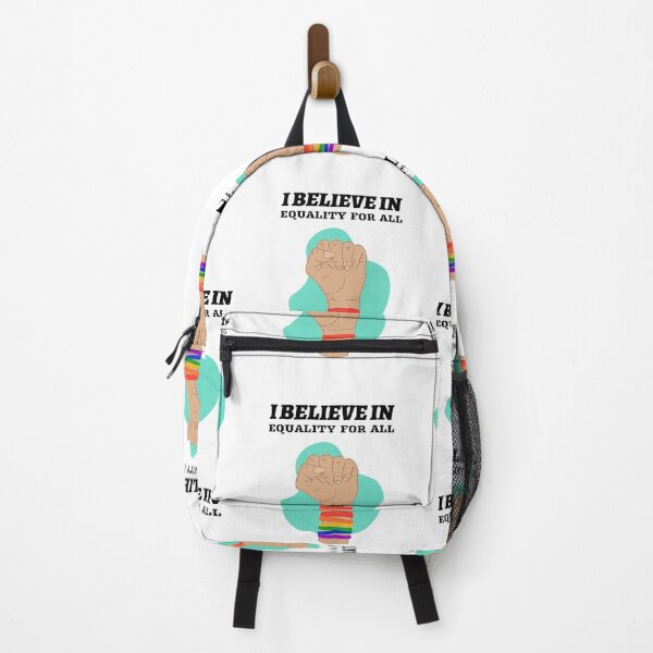 Item preview, I Believe in Equality For All – Inspirational Social Justice Quote Design designed and sold by Cultradesign.